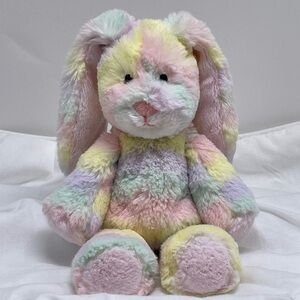 Mary Meyer Marshmallow Zoo Bunny Stuffed Animal/Lovey Multicolor Pastel